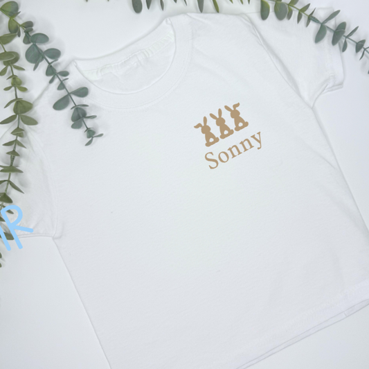 PERSONALISED BUNNY'S T-SHIRT