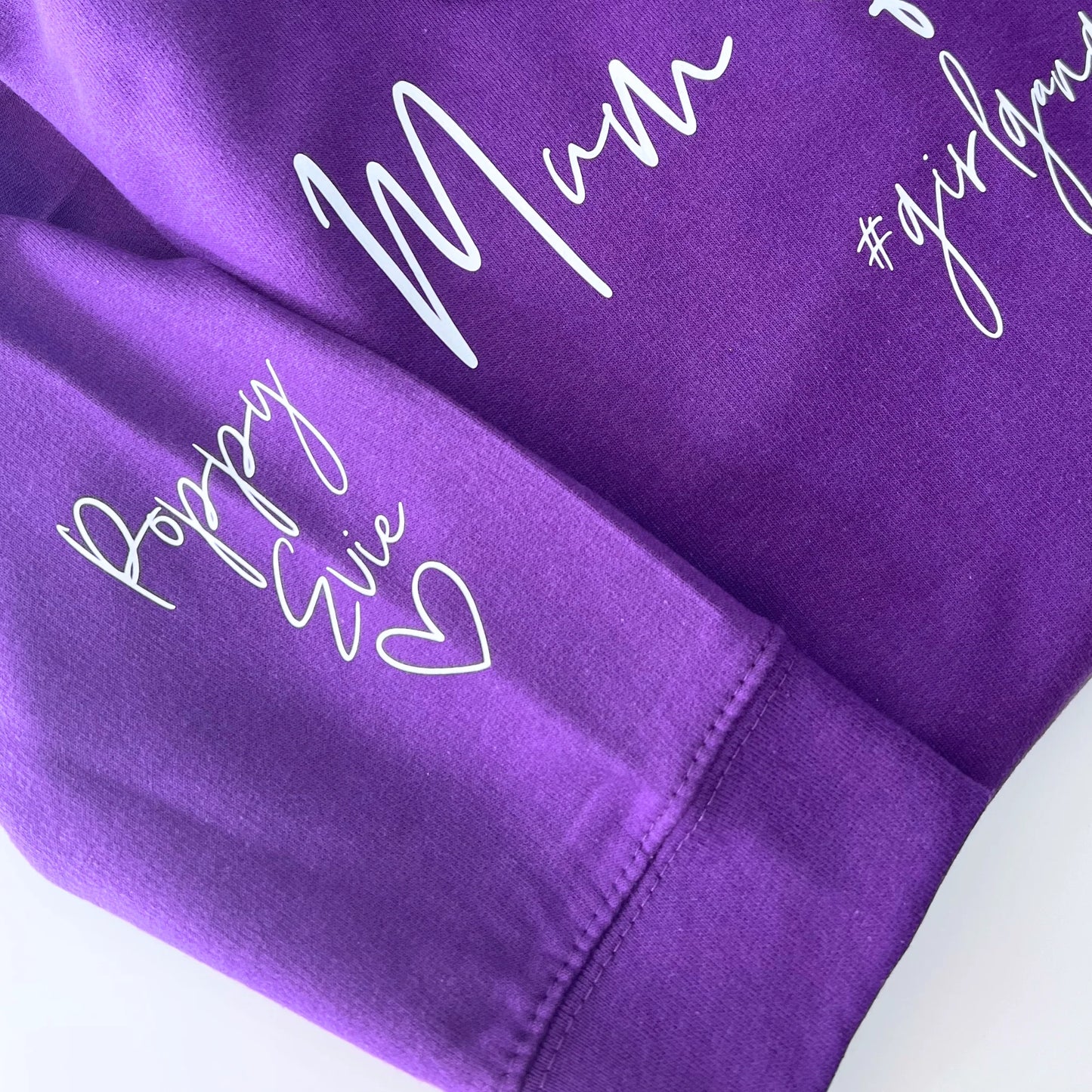 MUM OF GIRLS #GIRLGANG PERSONALISED SWEATER