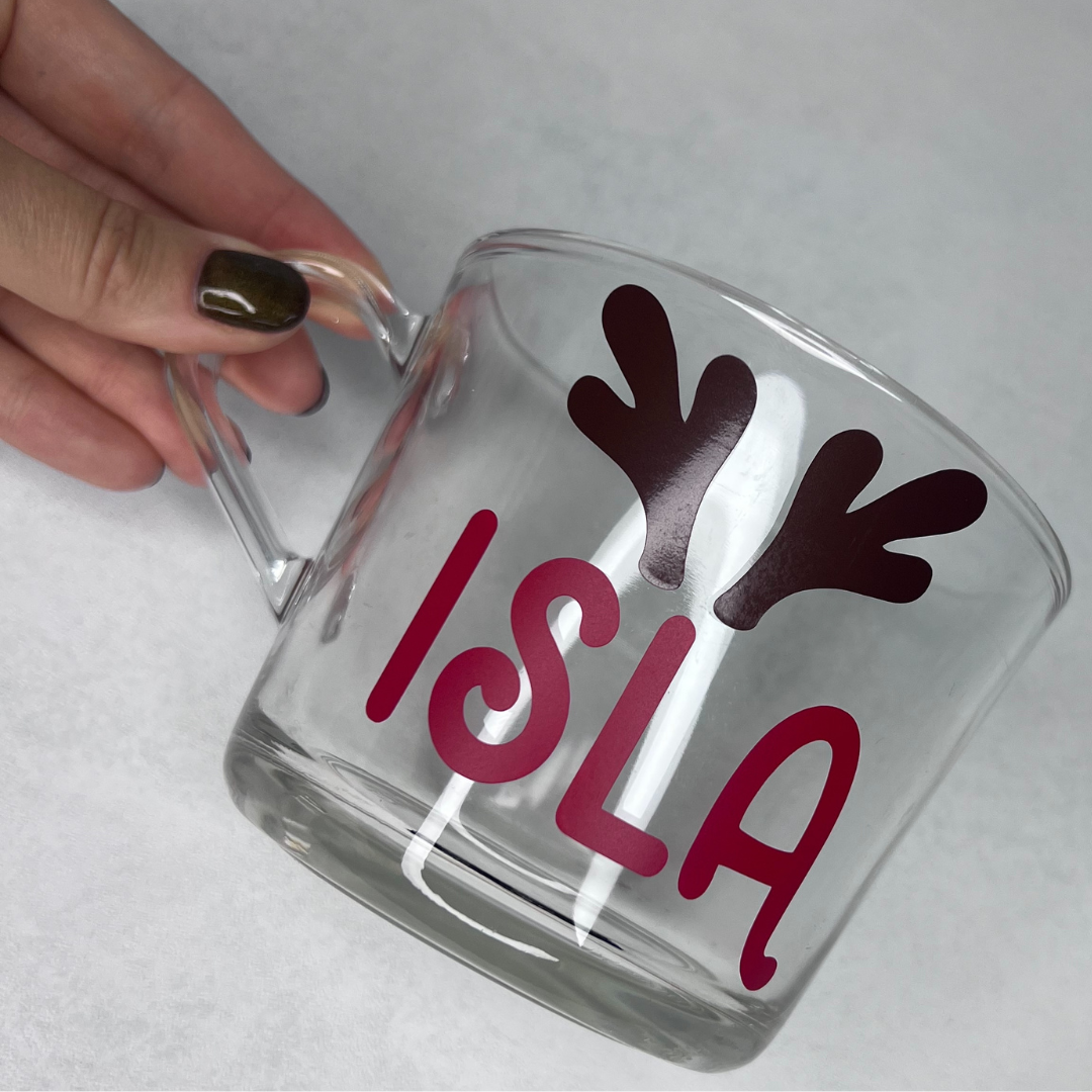 PERSONALISED REINDEER MUG