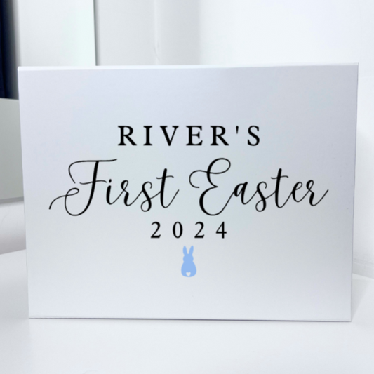 First Easter Personalised Keepsake Easter Gift Box